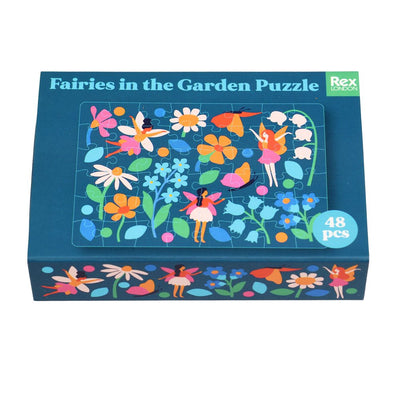 Fairies In The Garden Matchbox Puzzle