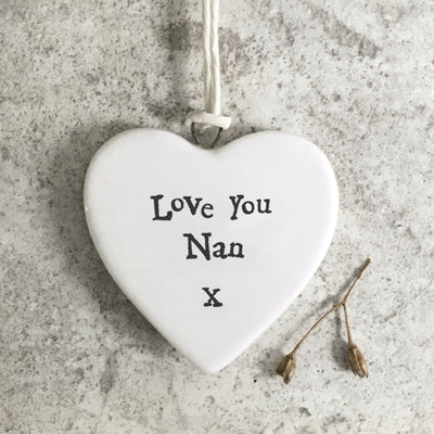 Love You Nan Small Heart