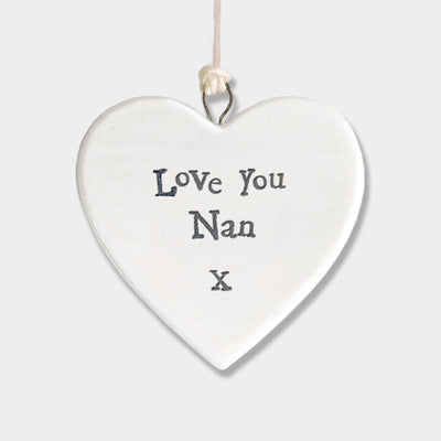 Love You Nan Small Heart