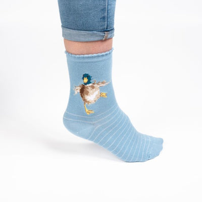 'A Waddle & A Quack' Bamboo Socks