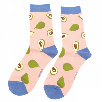 Avocado Bamboo Socks Dusky Pink