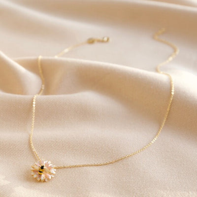 Bee & Daisy Gold Necklace