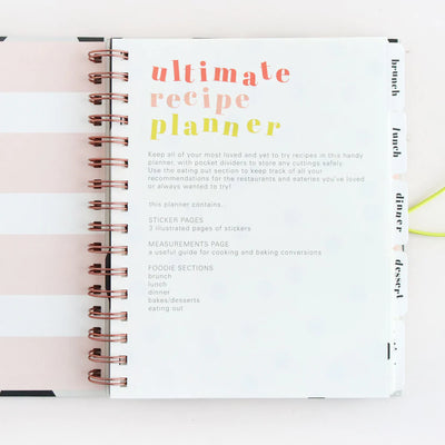 Charcoal Heart Food Journal