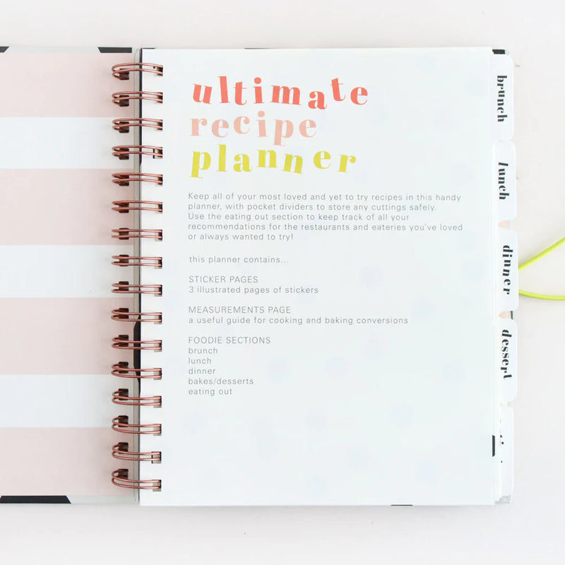 Charcoal Heart Food Journal