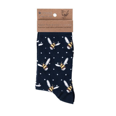 'Busy Bee' Bamboo Socks