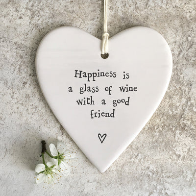 Glass Of Wine Friend Heart