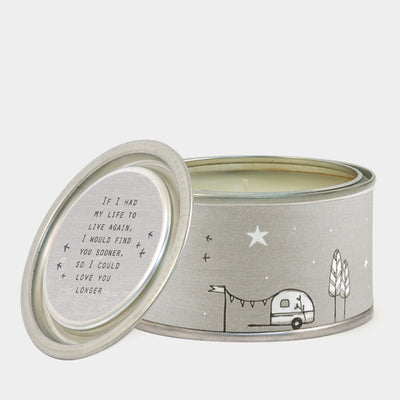 Life To Live Again Tin Candle