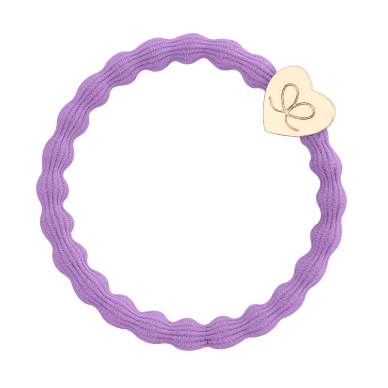 Lilac Gold Heart Hairband