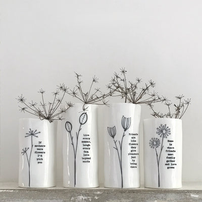 Live Every Moment Medium Vase