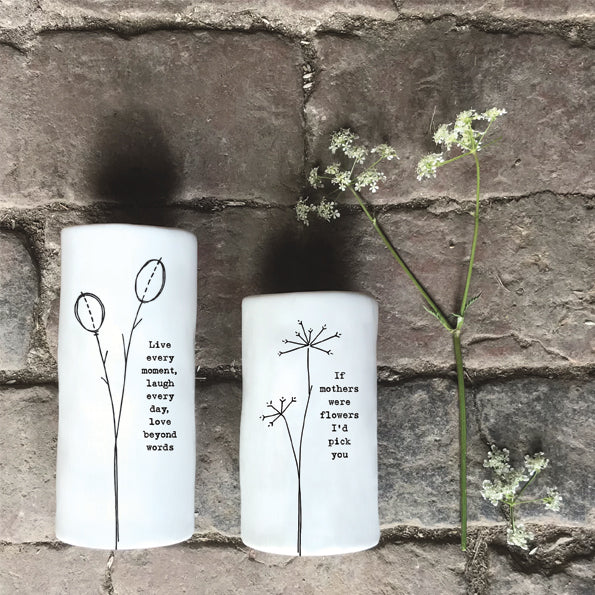 Live Every Moment Medium Vase