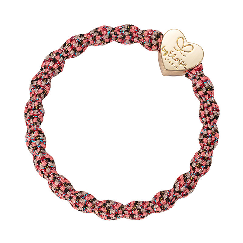 Metallic Berries Gold Heart Hairband