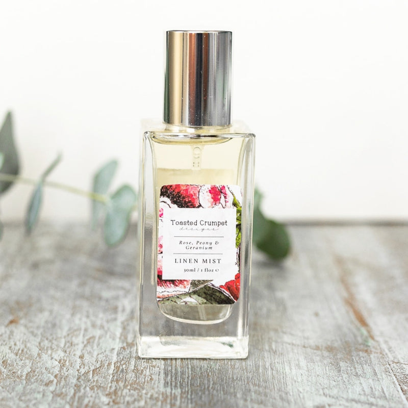 Rose, Peony & Geranium Linen Mist