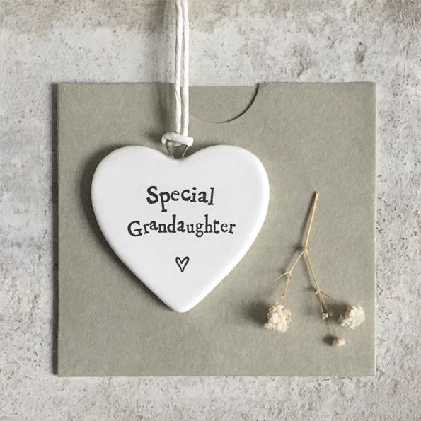 Special Grandaughter Small Heart