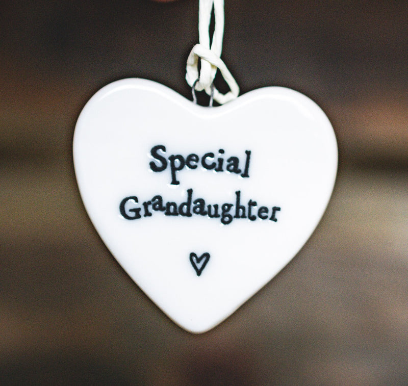 Special Grandaughter Small Heart