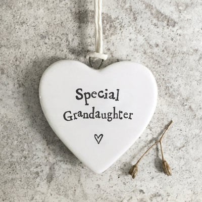 Special Grandaughter Small Heart