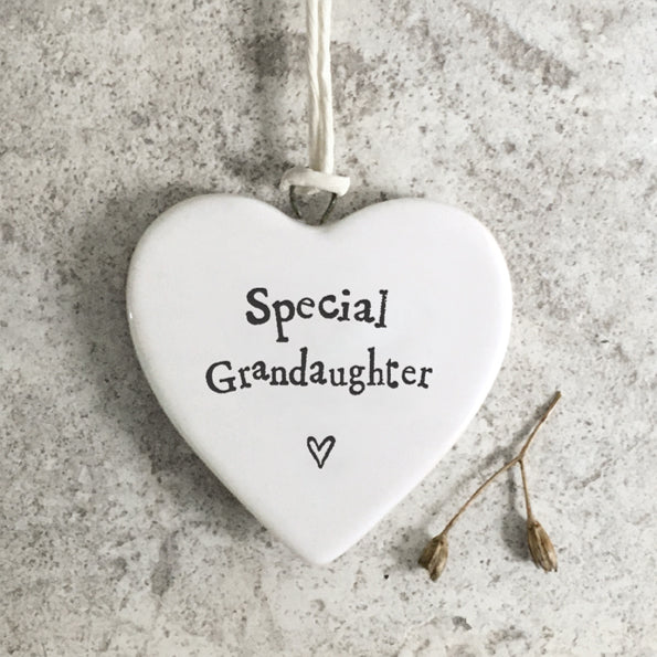Special Grandaughter Small Heart