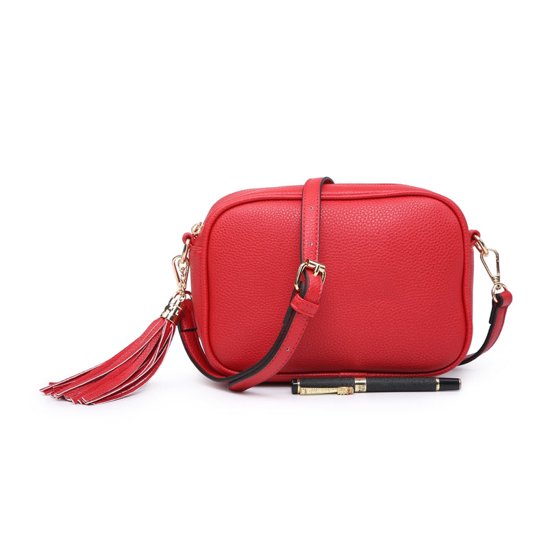 Tassel Camera Bag Red