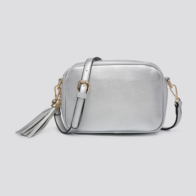 Tassel Camera Bag Silver