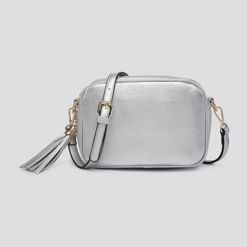 Tassel Camera Bag Silver