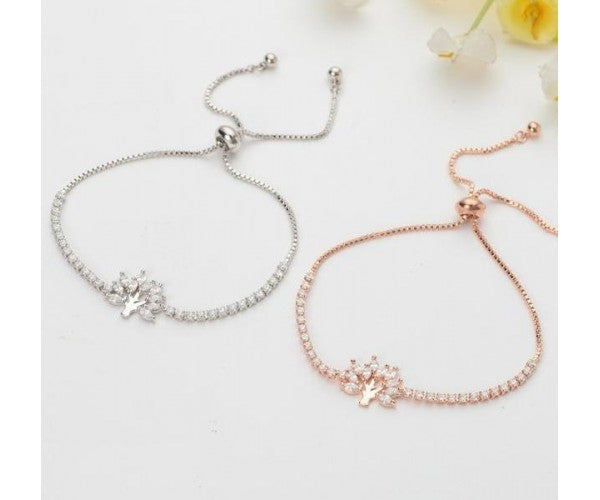 Tree Of Life Silver Bracelet