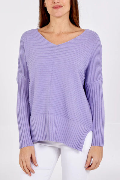 Claire Ribbed Jumper - More Colours Available