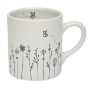 Bees & Flowers Mug