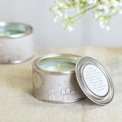 Those We Love Don't Go Away Tin Candle