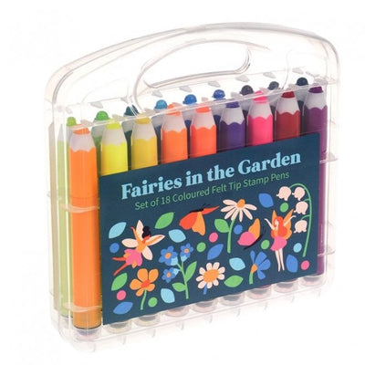 Fairies in the Garden Stamp Pens