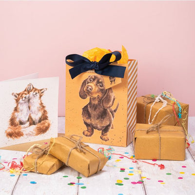 'Little Sausage' Dachshund Small Gift Bag