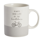 Grab Life By The Handlebars Mug
