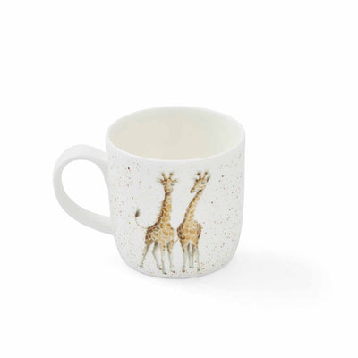 Wrendale First Kiss Giraffe Mug