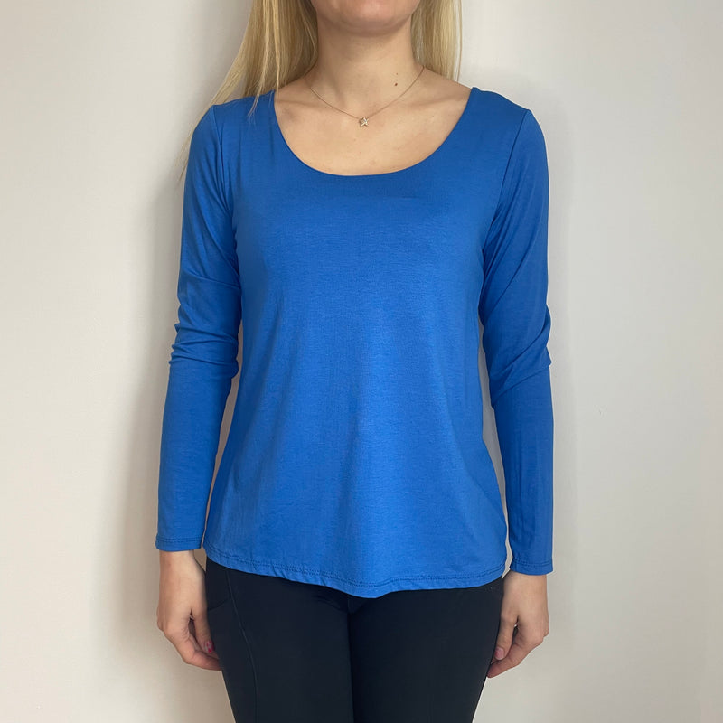 Abbie Round Neck Long Sleeved Top - More Colours Available