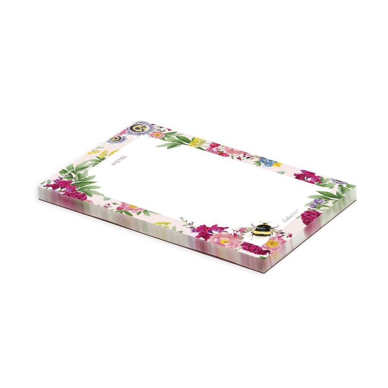 Botanical Bee Tear Off Notepad/Deskpad