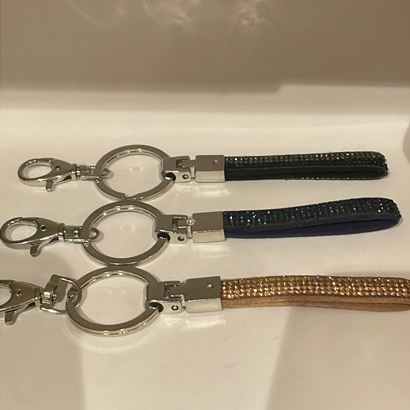 Glitter Tab Keyring