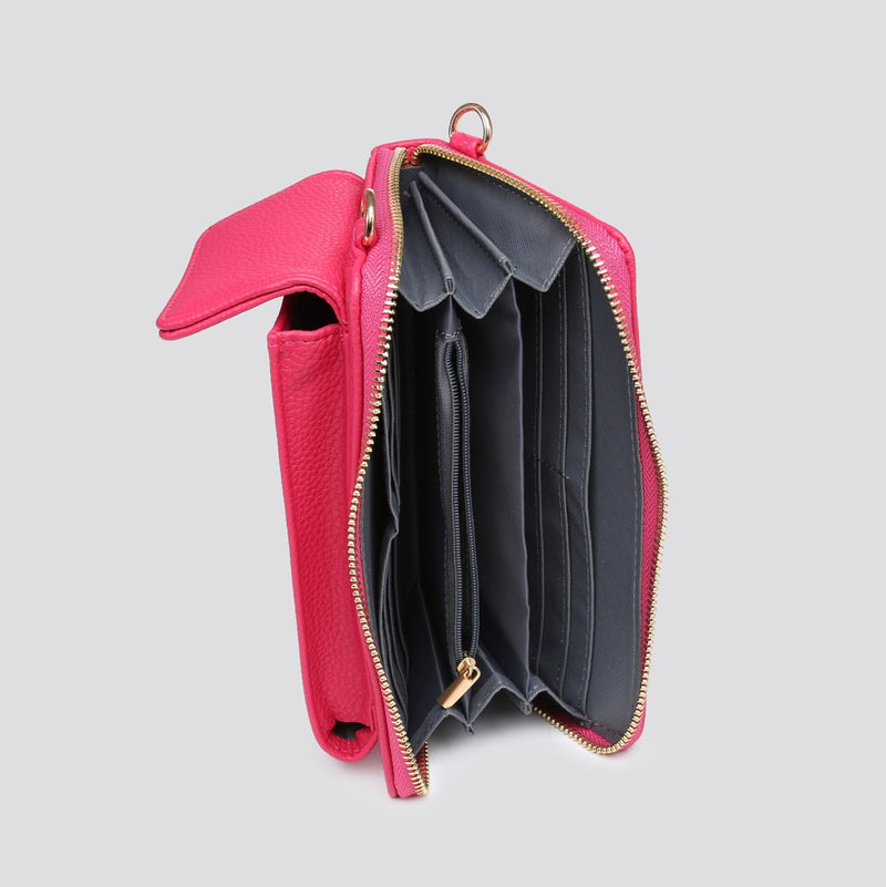 Fuchsia Pink Purse Bag