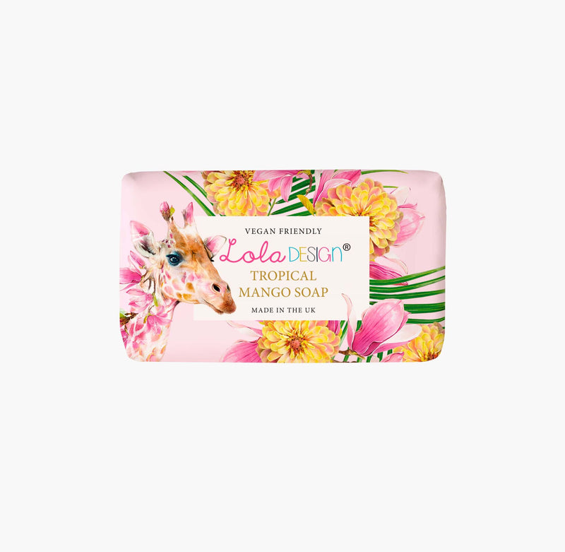 Giraffe Soap Bar - Tropical Mango