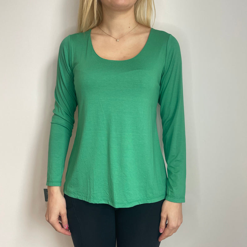 Abbie Round Neck Long Sleeved Top - More Colours Available