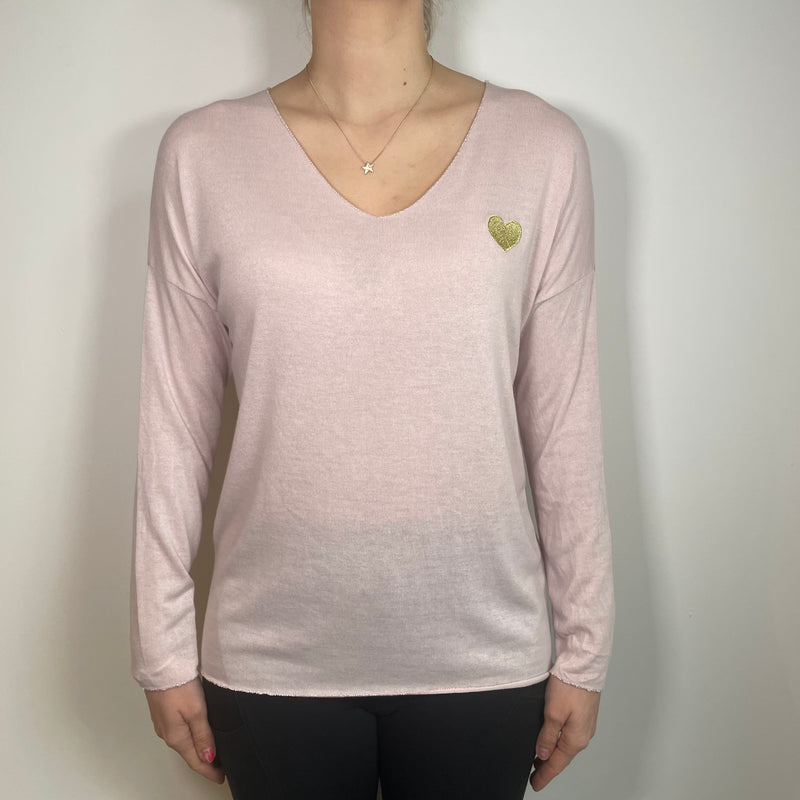 Lisa Gold Heart Jumper - More Colours Available
