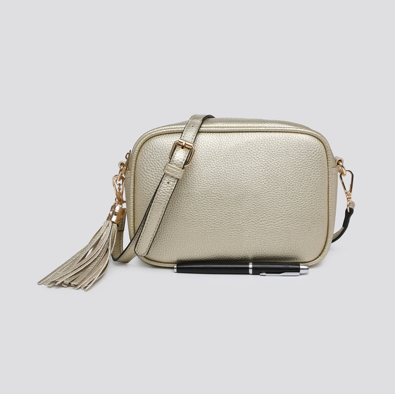 Tassel Camera Bag Gold