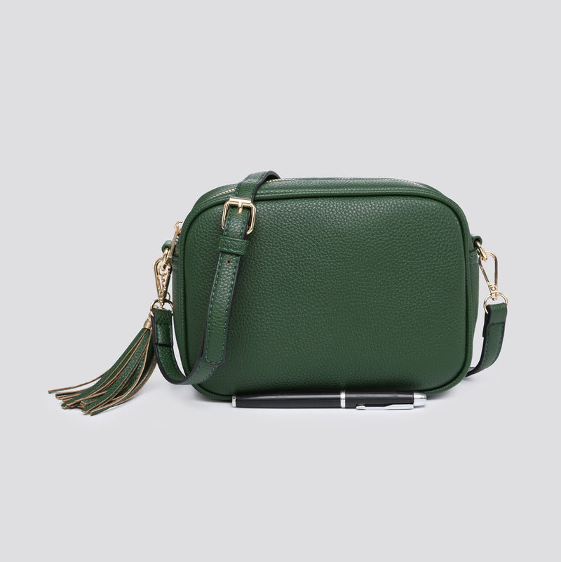 Large Tassel Camera Bag Khaki