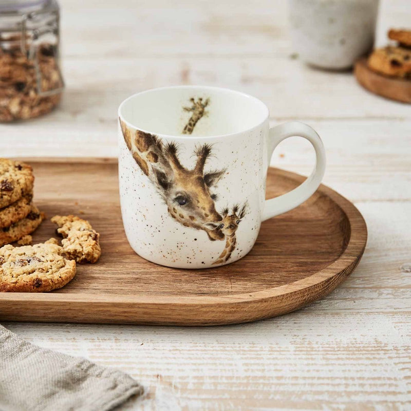 Wrendale First Kiss Giraffe Mug