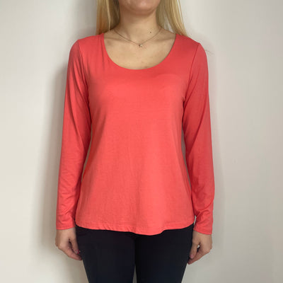 Abbie Round Neck Long Sleeved Top - More Colours Available