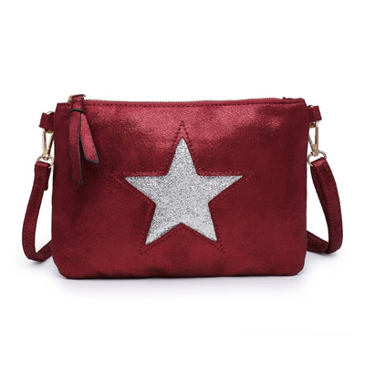 Star Pouch Wine Red