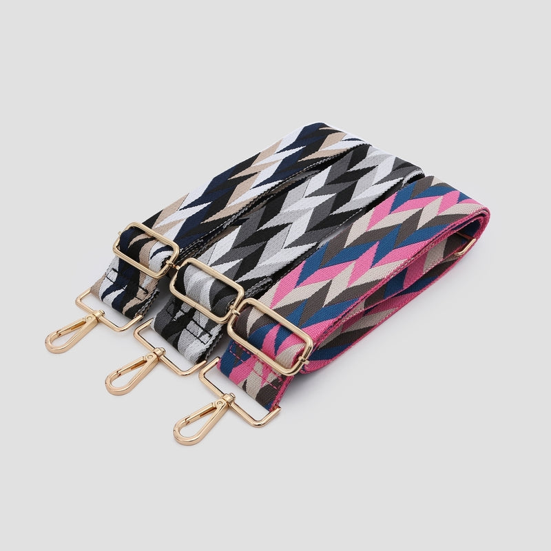 Black Arrow Chevron Bag Strap