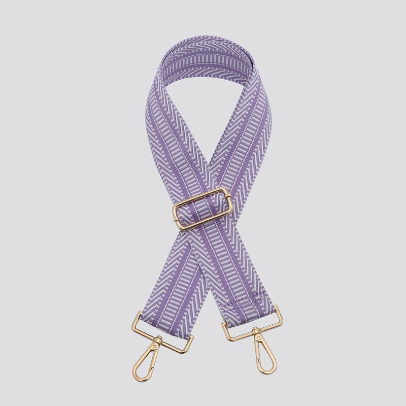 Aztec Bag Strap Lilac