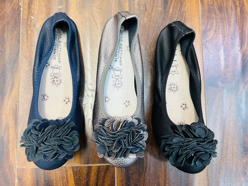 Navy Valerie Dolly Shoe