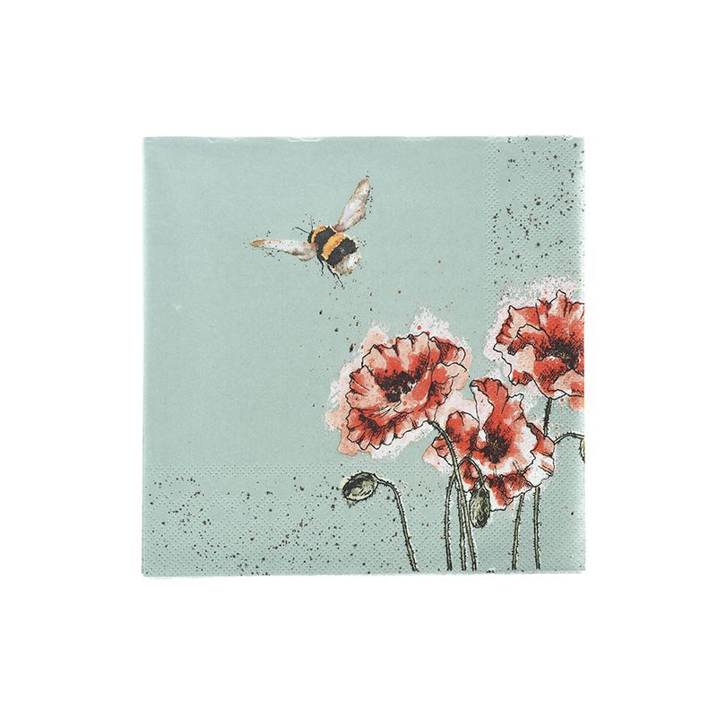 Flight of the Bumblebee Napkins - Cocktail size