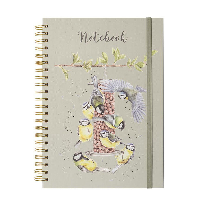 Blue Tit A4 Notebook