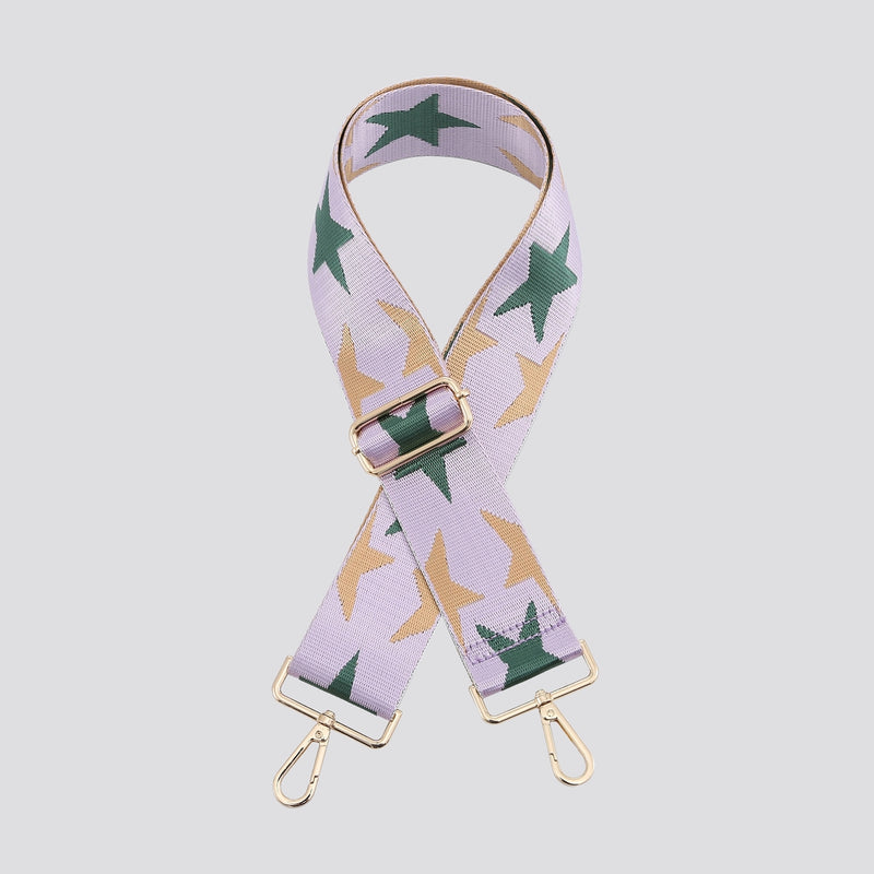 Lilac Star Bag Strap