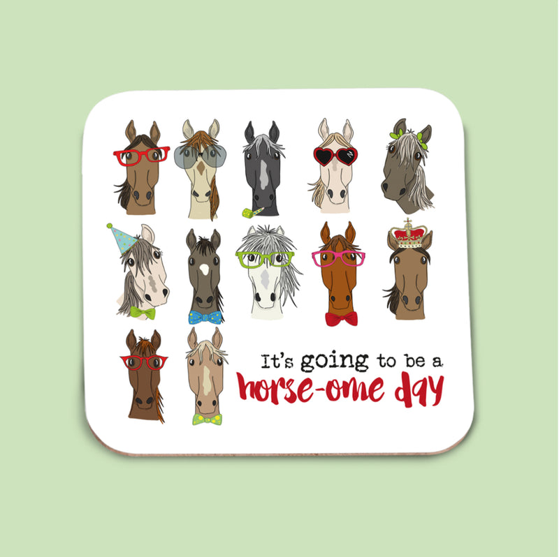 Horse-ome Day Coaster